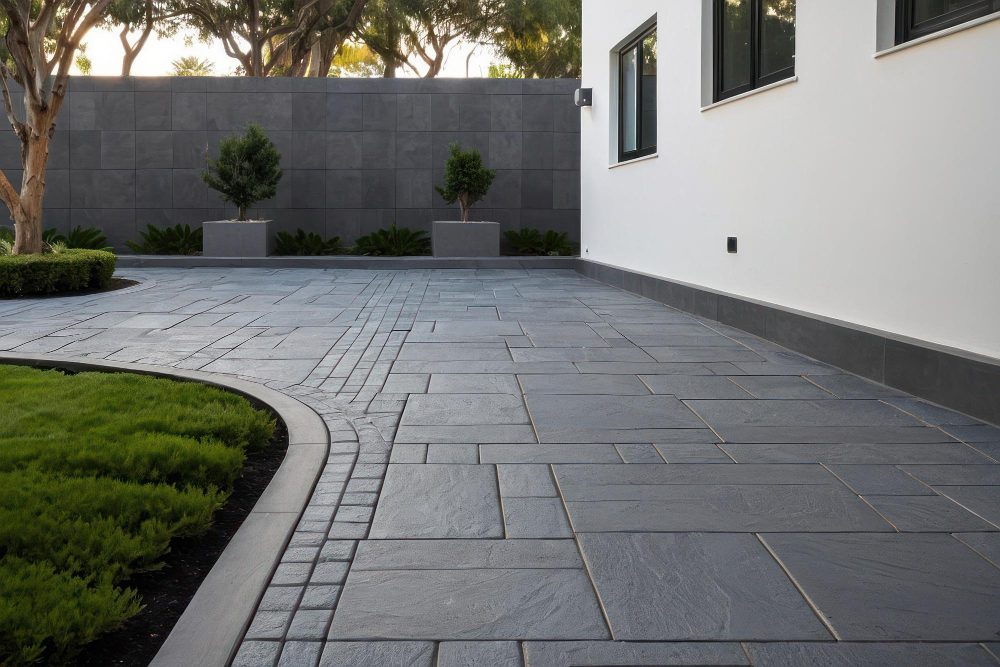 Porcelain vs Natural Stone Paving